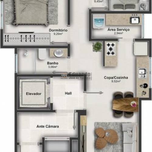 APARTAMENTO EM MEIA PRAIA ITAPEMA.