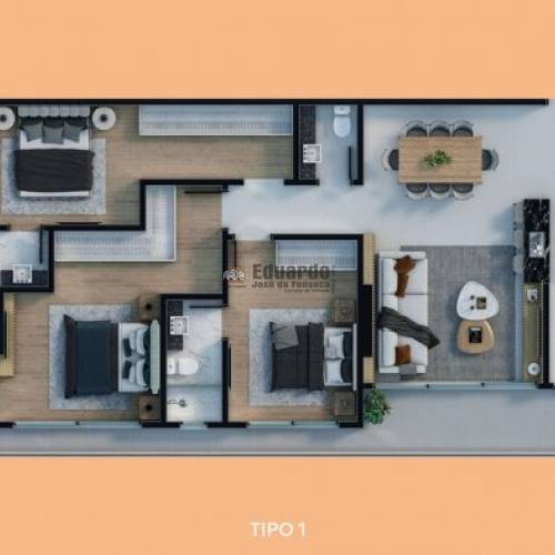 APARTAMENTO DE ALTO PADRO COM 03 SUTES