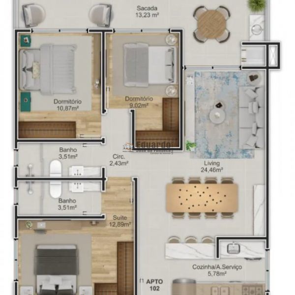 APARTAMENTOS ALTO PADRO EM BOMBINHAS