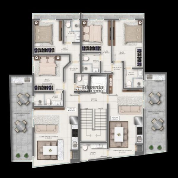 APARTAMENTOS PERTINHO DO MAR!