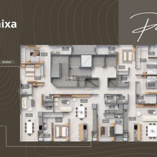 APARTAMENTOS 02 OU 03 SUTES EM BAL. DE PEREQU.