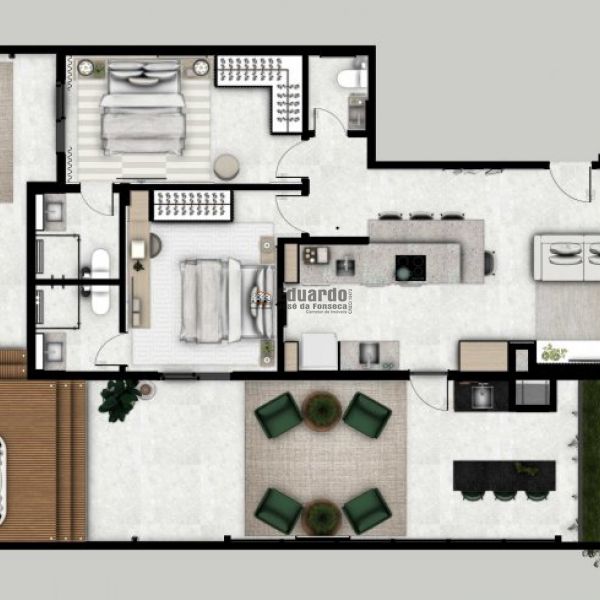 APARTAMENTOS 02 SUTES NO ALTO PEREQU