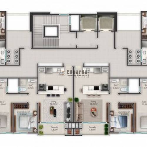APARTAMENTO MEIA PRAIA 