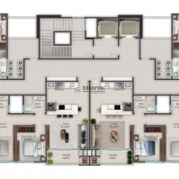 APARTAMENTO MEIA PRAIA 