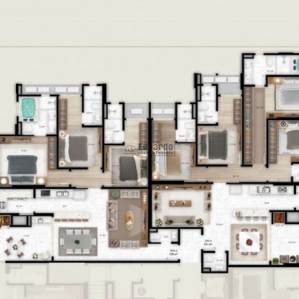 APARTAMENTO 04 SU�TES PALAIS ROYAL - DALLO